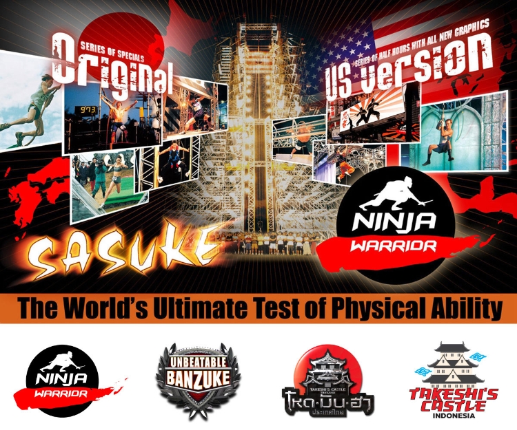 TBS Licenses Global Streaming Rights to Ninja Warrior and Unbeatable Banzuke